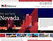 Tablet Screenshot of naialliance.com